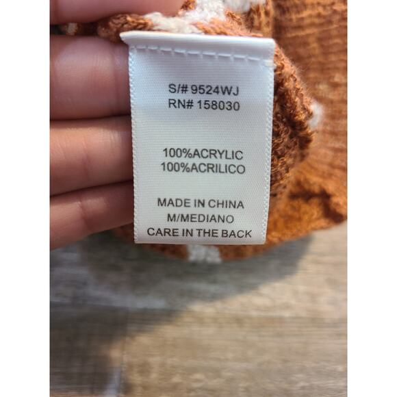 Love tree medium women's knit sweater with tie knot back - Picture 6 of 9